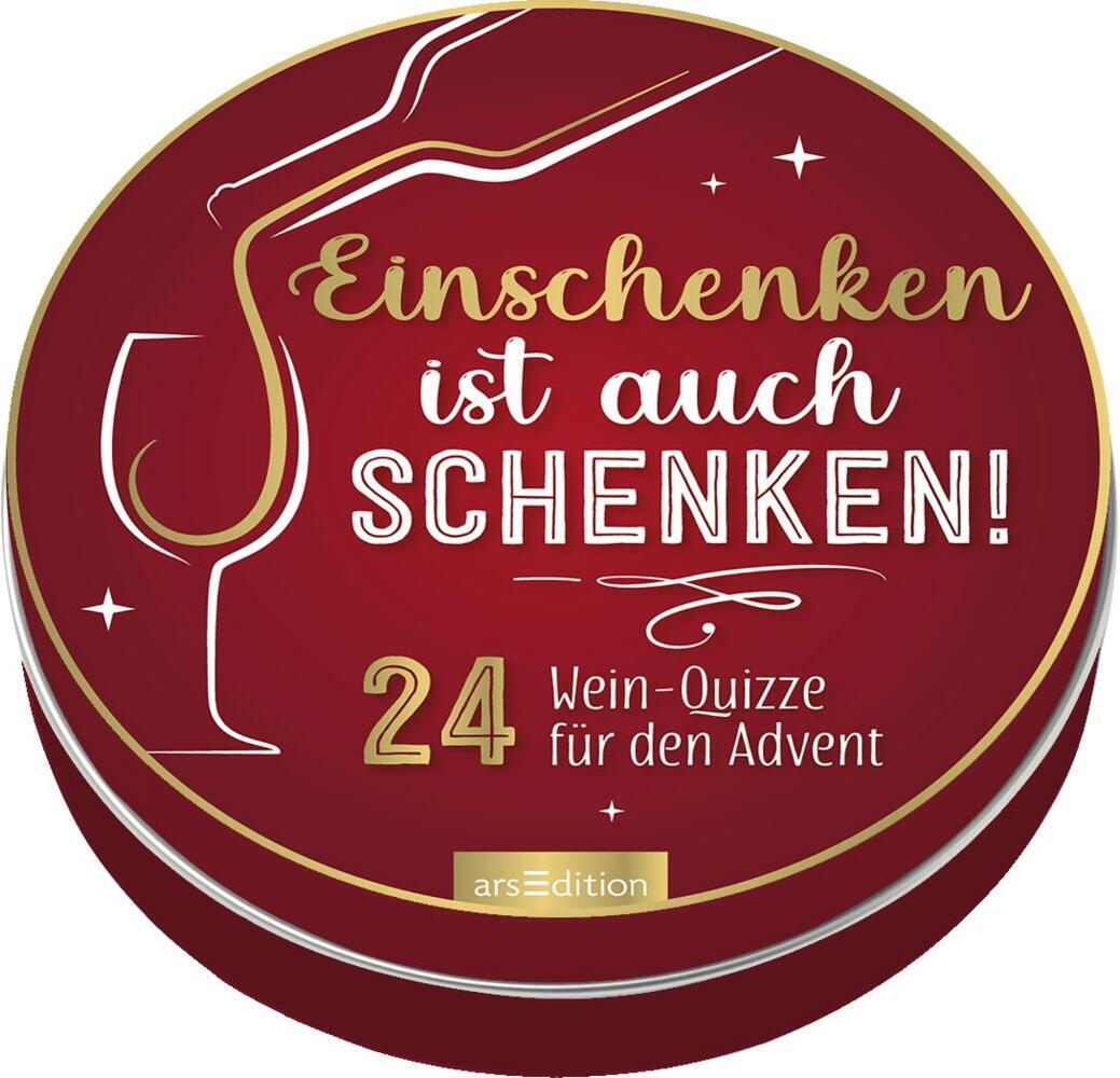 Adventskalender in der Dose. Einschenken ist auch schenken! main product photo