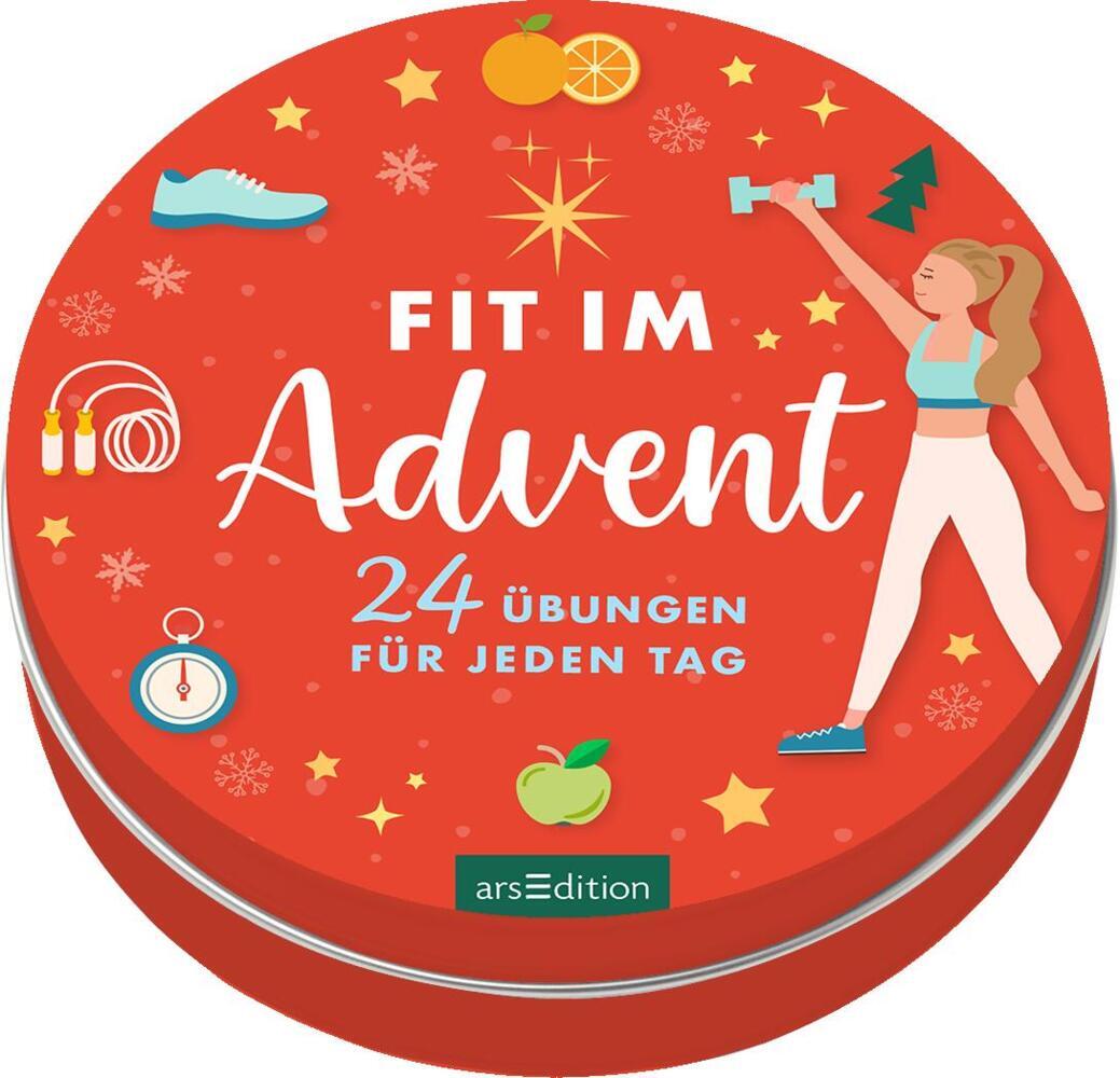 Adventskalender in der Dose. Fit im Advent main product photo