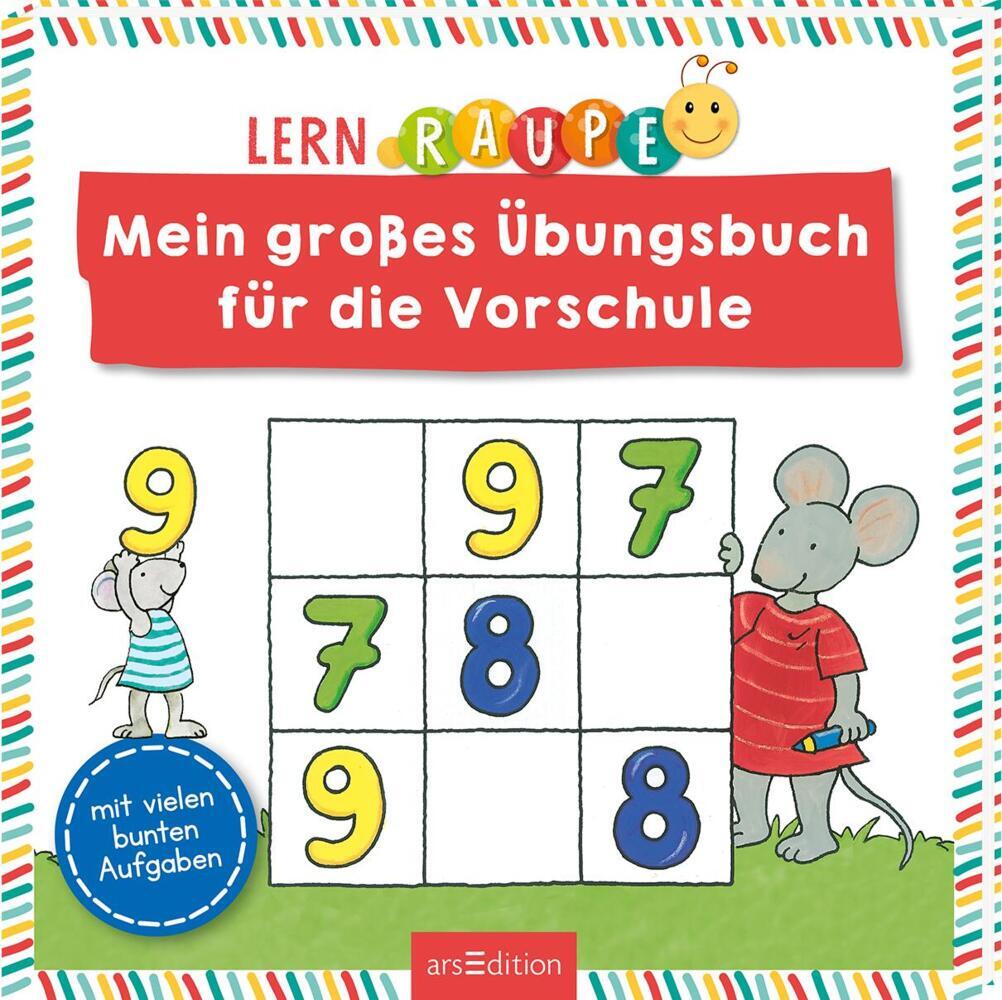 Lernraupe - Mein großes Übungsbuch für die Vorschule main product photo
