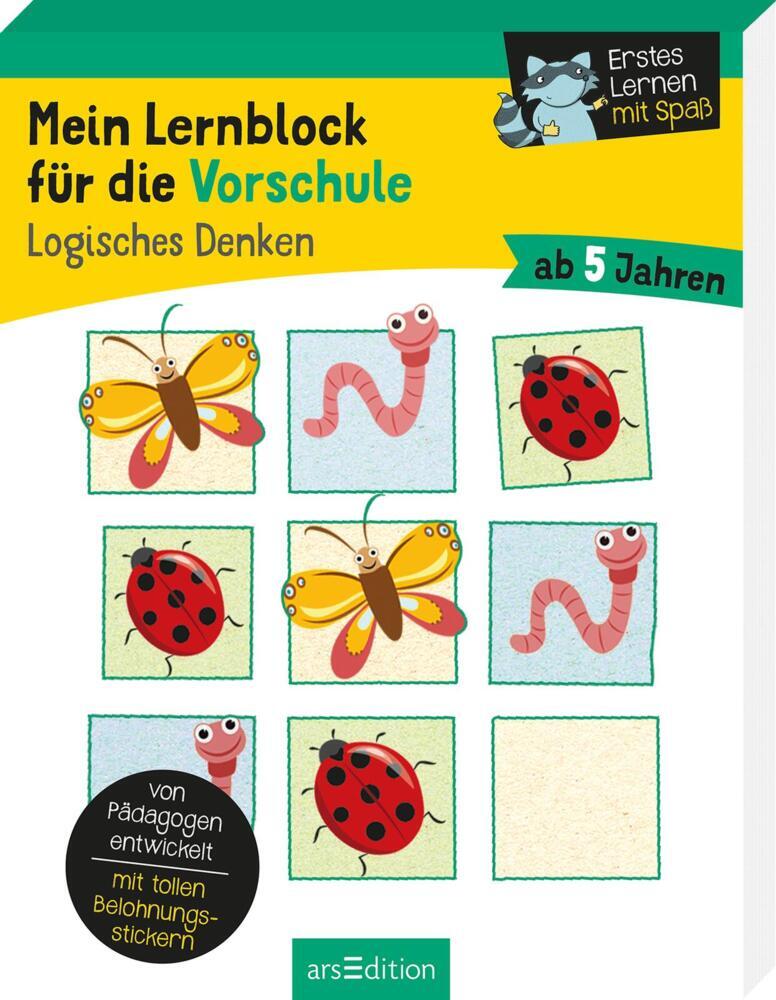 Mein Lernblock für die Vorschule - Logisches Denken main product photo