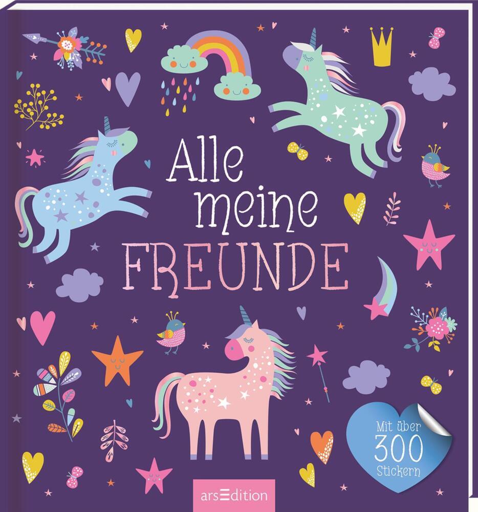 Alle meine Freunde - Einhorn | Mit über 300 Stickern main product photo