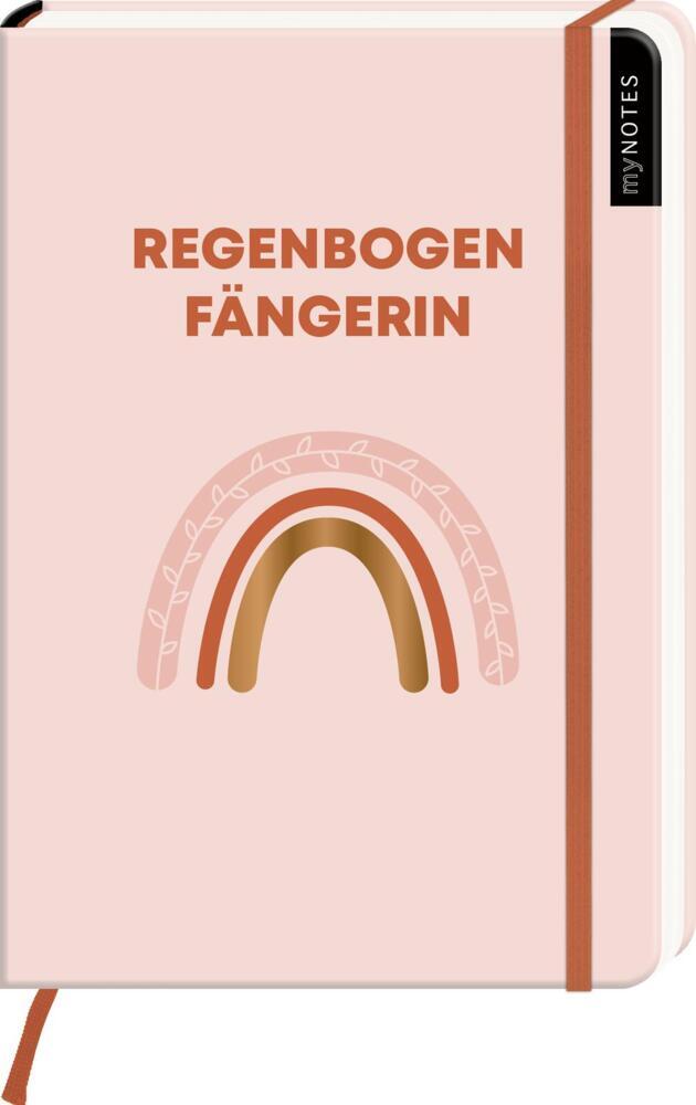 myNOTES Notizbuch A5: Regenbogenfängerin main product photo