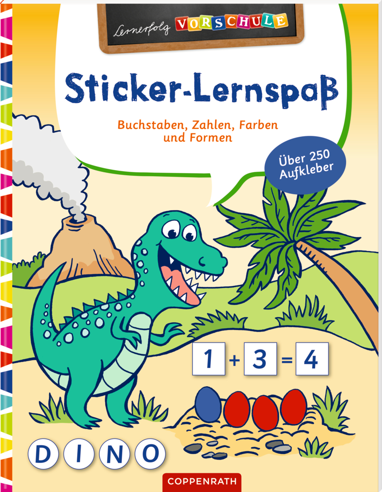 Sticker-Lernspaß (Dinosaurier) main product photo