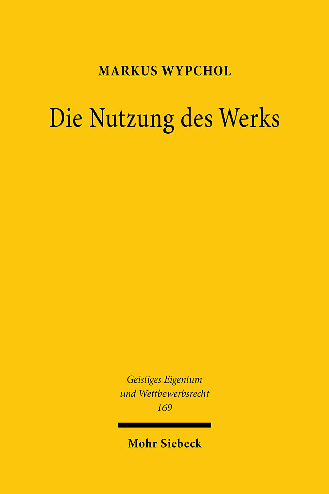 Die Nutzung des Werks main product photo
