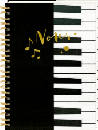 Ringbuch DIN A4 - Notes - All about music