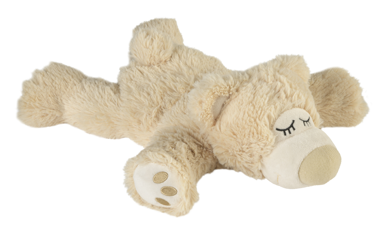 Wärmestofftier Warmies® Sleepy Bear beige - ohne Duft main product photo