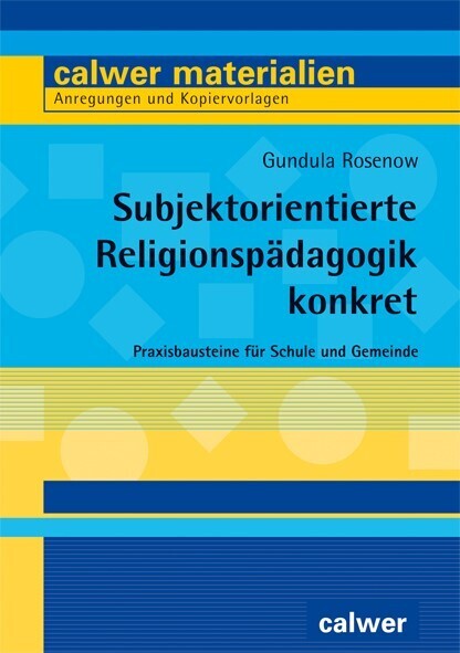 Subjektorientierte Religionspädagogik konkret main product photo