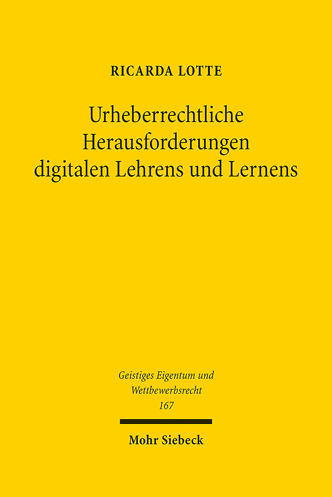 Urheberrechtliche Herausforderungen digitalen Lehrens und Lernens main product photo