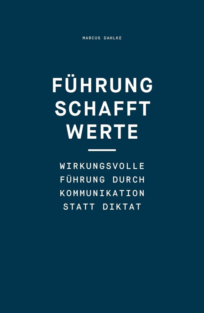 Führung schafft Werte main product photo