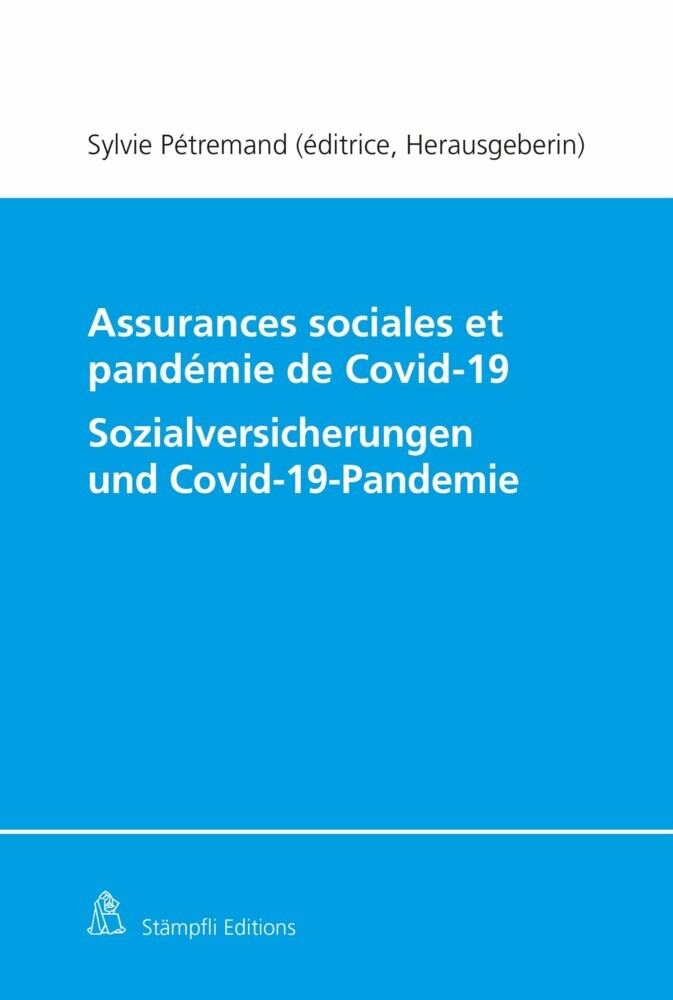 Assurances sociales et pandémie de Covid-19/Sozialversicherungen und Covid-19-Pandemie main product photo