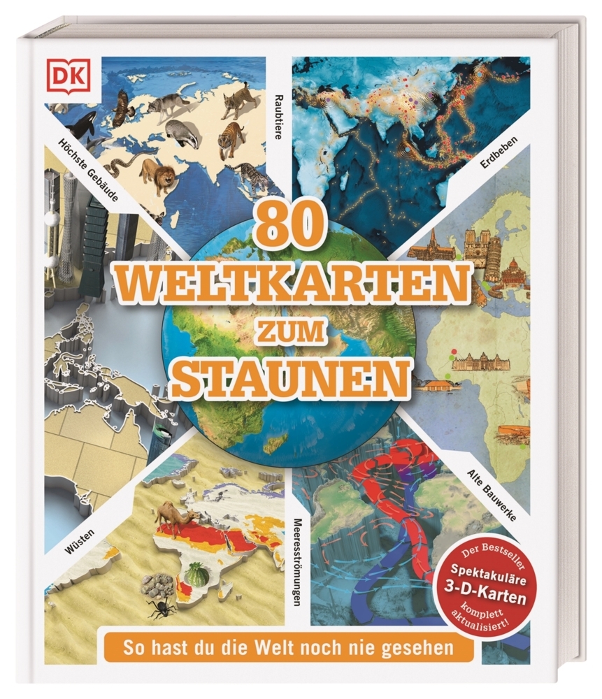 80 Weltkarten zum Staunen main product photo