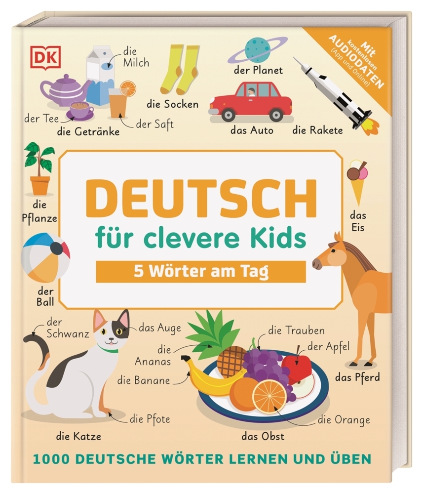 Deutsch für clevere Kids - 5 Wörter am Tag main product photo