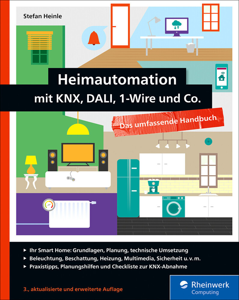 Heimautomation mit KNX, Dali, 1-Wire und Co. main product photo