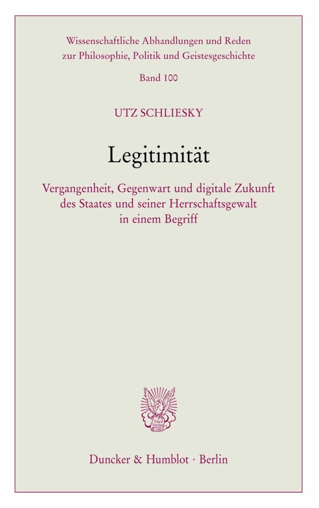 Legitimität. main product photo