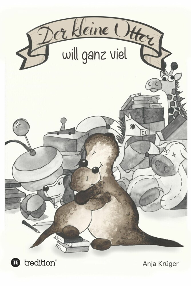 Der kleine Otter will ganz viel main product photo