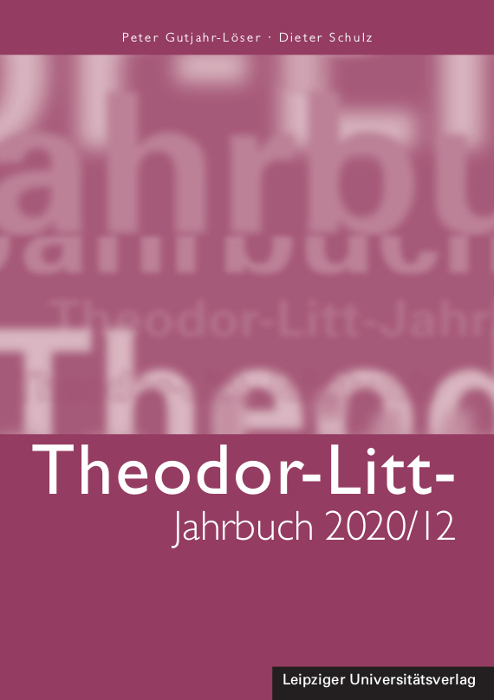 Theodor-Litt-Jahrbuch 2020/12: Bildung in Demokratie und Diktatur main product photo