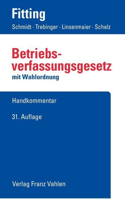 Betriebsverfassungsgesetz main product photo