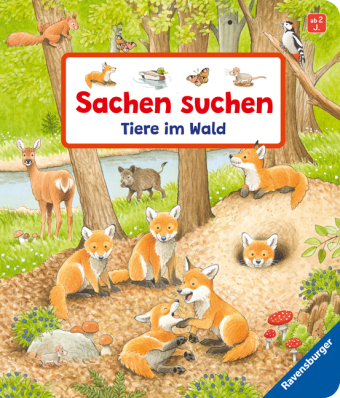 Sachen suchen - Tiere im Wald