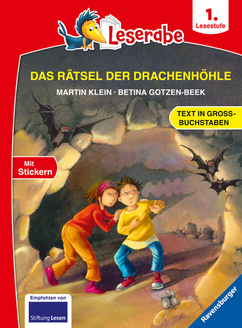 Leserabe 1. Lesestufe - DAS RÄTSEL DER DRACHENHÖHLE main product photo