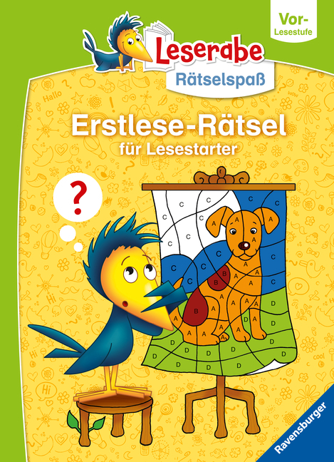Leserabe Rätselspaß - Erstlese-Rätsel für Lesestarter (Vor-Lesestufe) main product photo