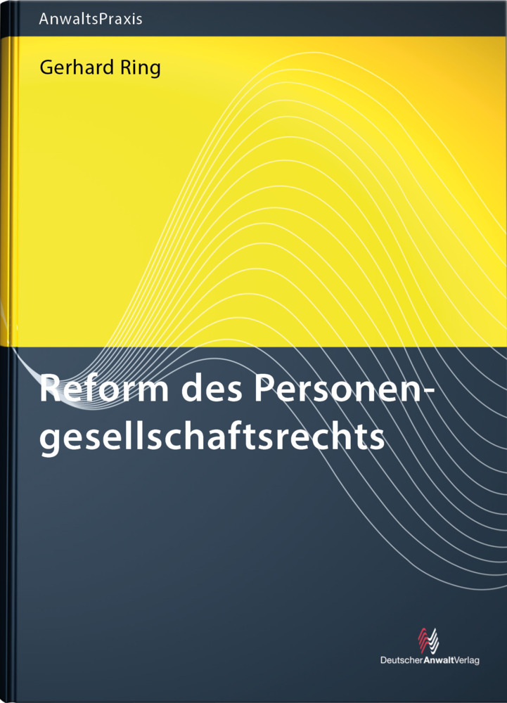 Reform des Personengesellschaftsrechts main product photo