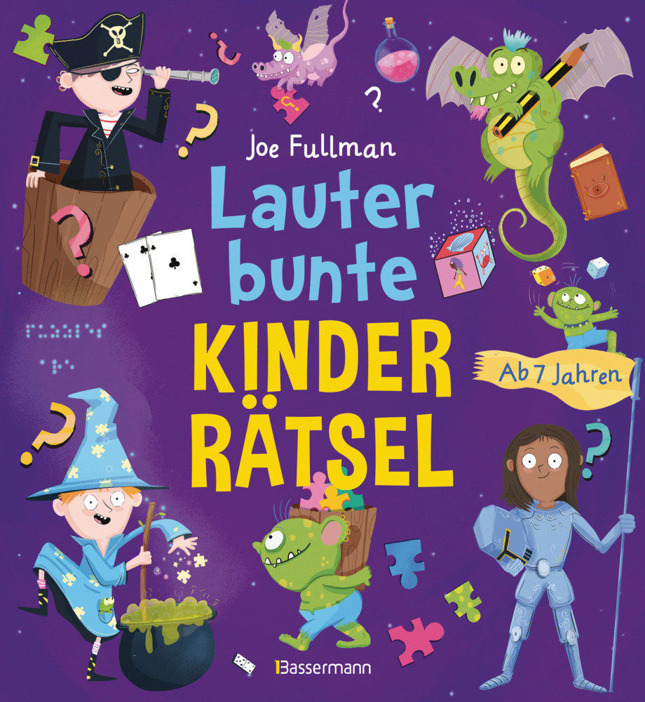 Lauter bunte Kinderrätsel ab 7 Jahren main product photo