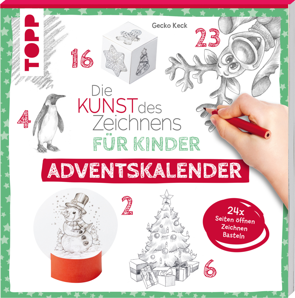 Die Kunst des Zeichnens für Kinder Adventskalender main product photo