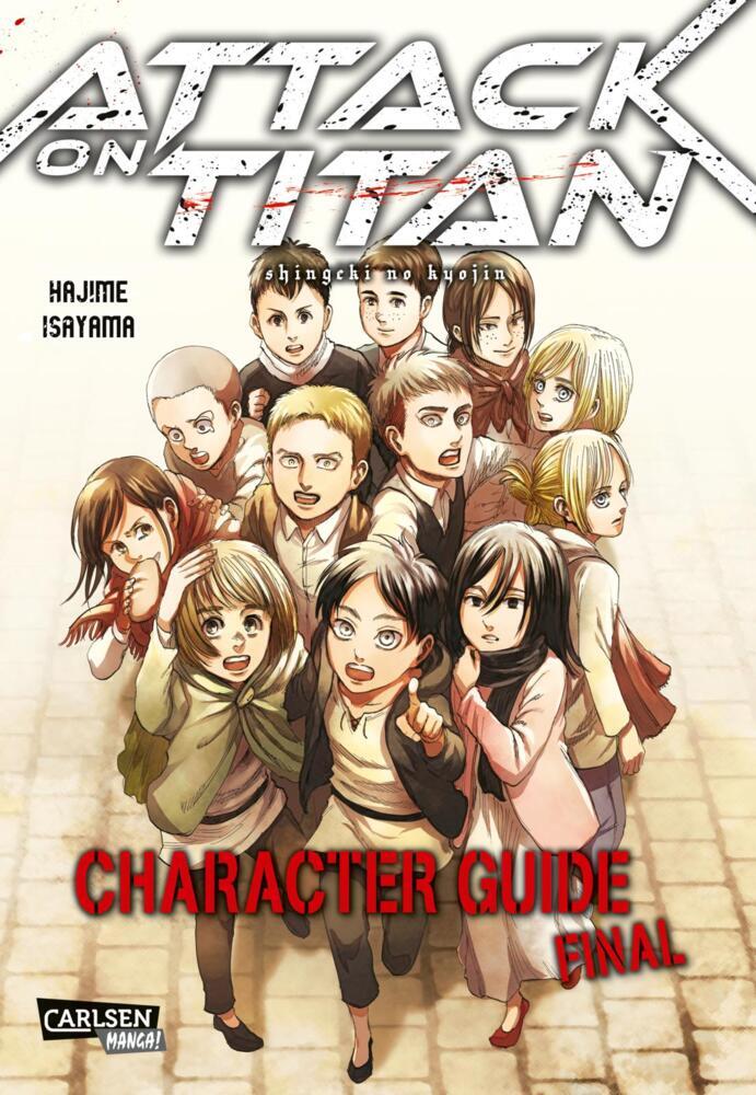 Attack on Titan: Character Guide Final main product photo