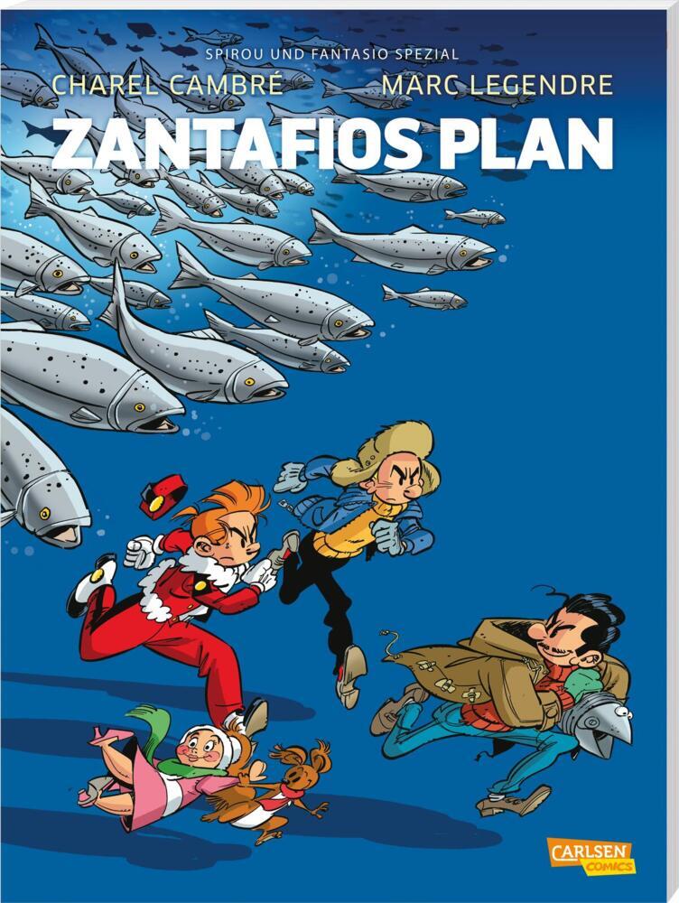 Spirou und Fantasio Spezial 37: Zantafios Plan main product photo