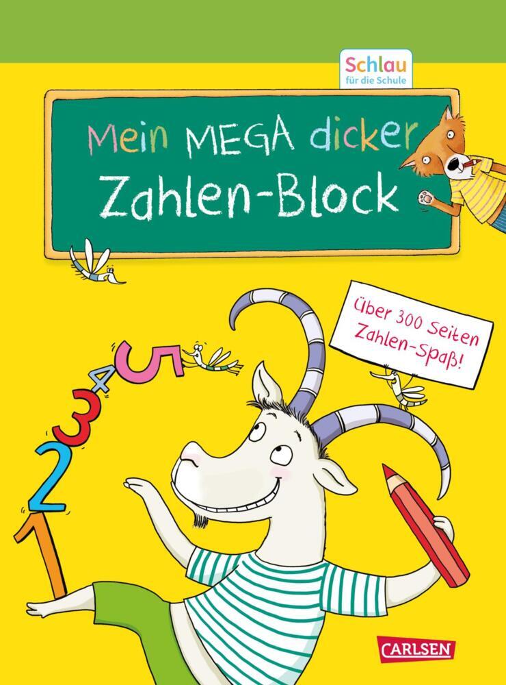 Schlau für die Schule: Mein MEGA dicker Zahlen-Block main product photo