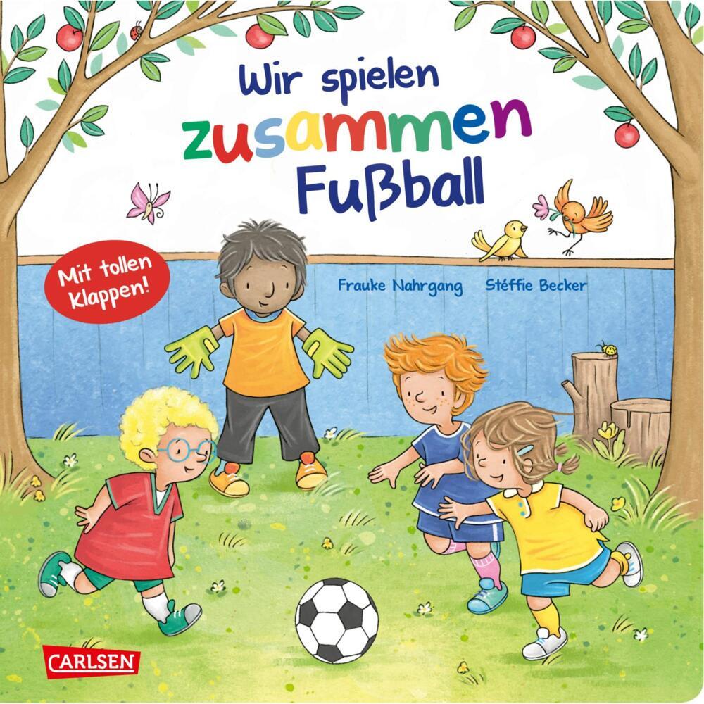 Wir spielen zusammen Fußball main product photo