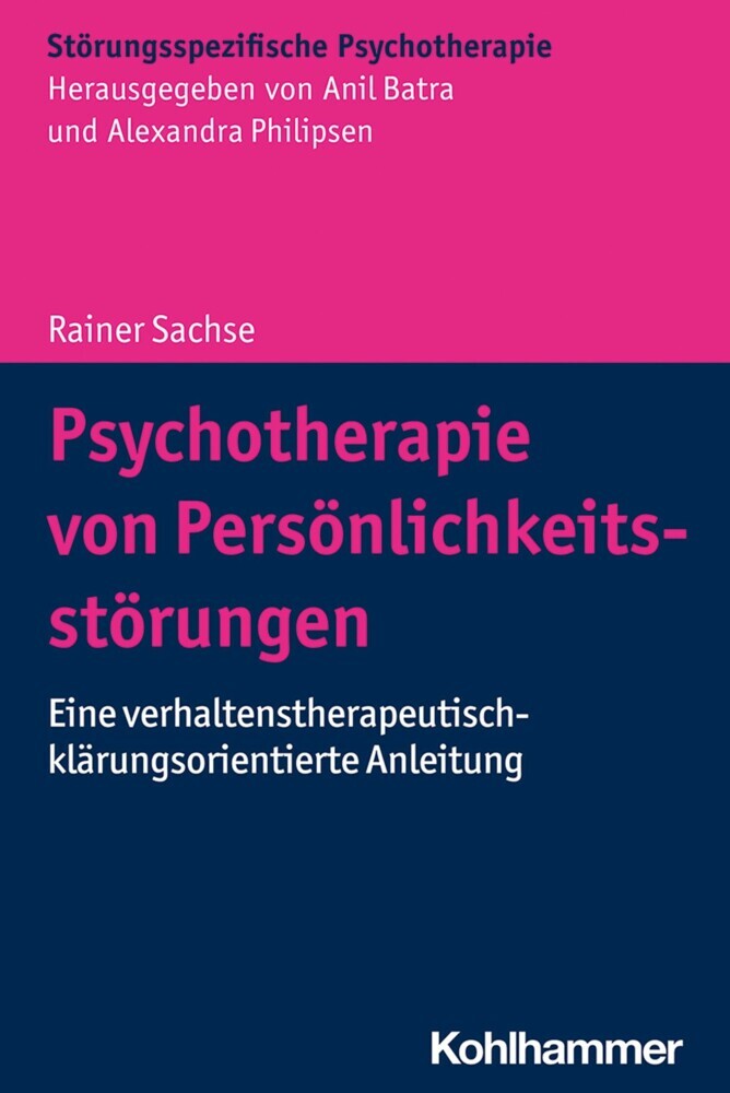 Psychotherapie von Persönlichkeitsstörungen main product photo