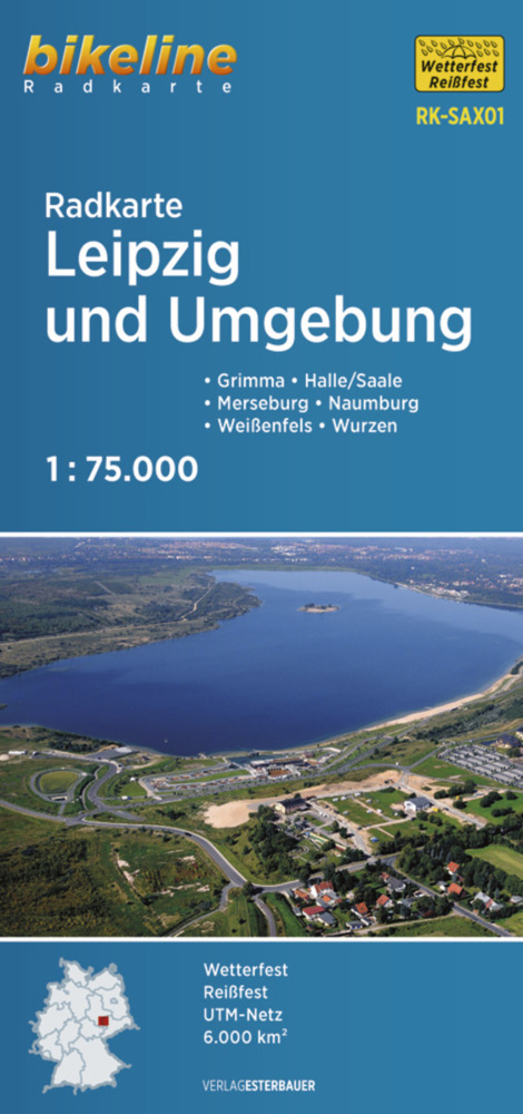 Radkarte Leipzig und Umgebung (RK-SAX01) main product photo