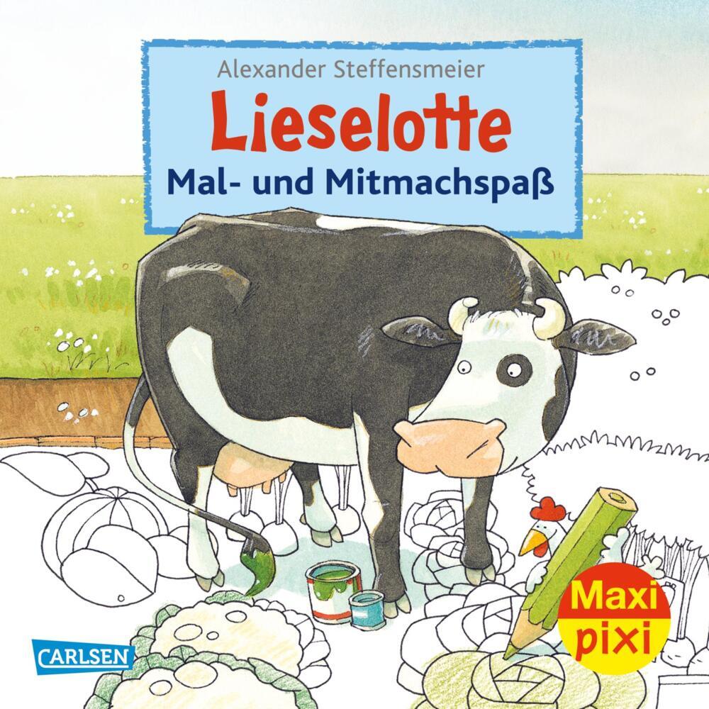 Maxi Pixi 403: Lieselotte: Mal- und Mitmachspaß main product photo