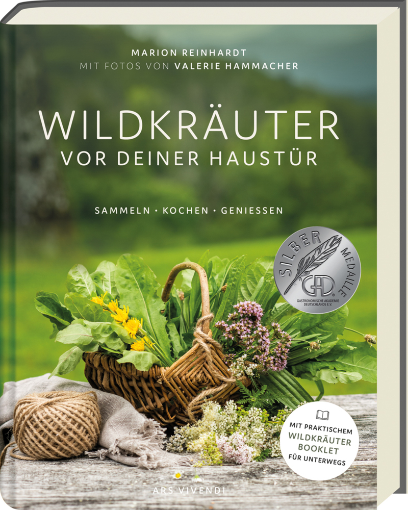 Wildkräuter vor deiner Haustür - Silbermedaille GAD 2022 - Deutscher Kochbuchpreis (bronze) main product photo