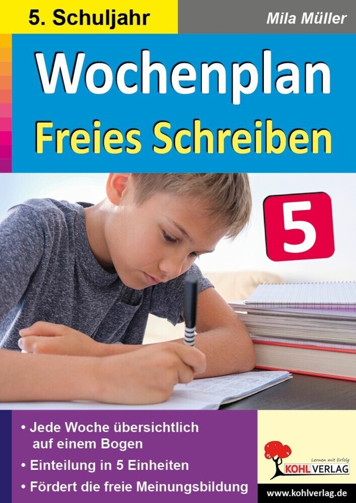 Wochenplan Freies Schreiben / Klasse 5 main product photo