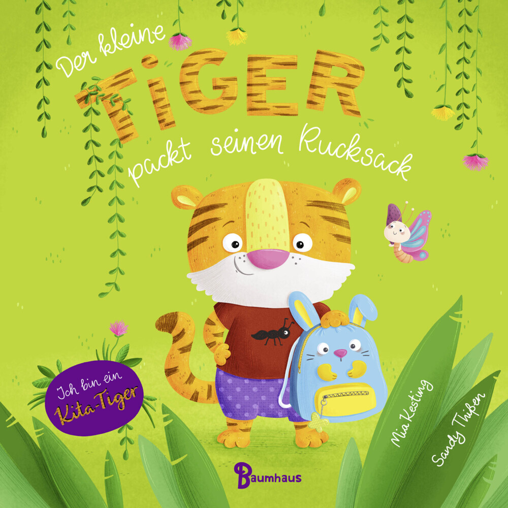 Der kleine Tiger packt seinen Rucksack (Pappbilderbuch) main product photo