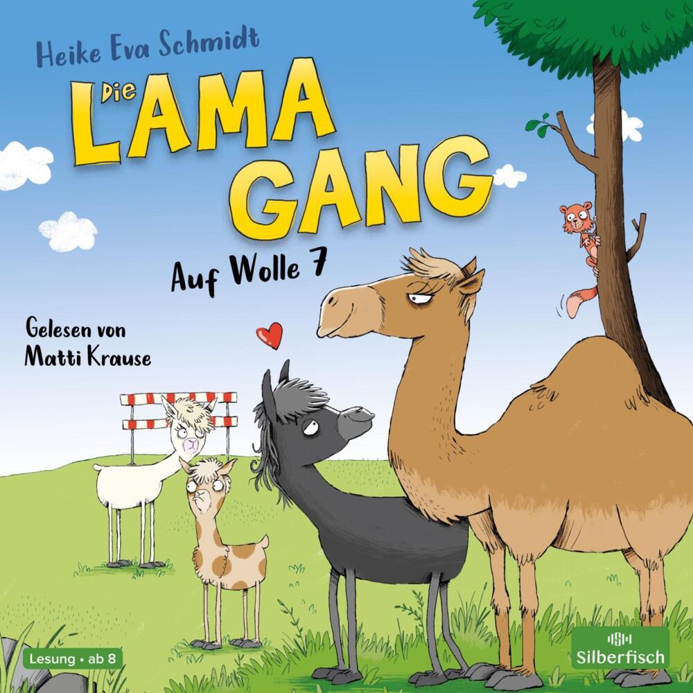 Die Lama-Gang. Mit Herz & Spucke, 2 Audio-CD main product photo