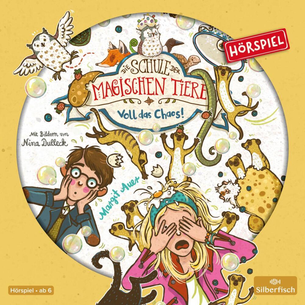 Die Schule der magischen Tiere - Hörspiele 12: Voll das Chaos! Das Hörspiel, 1 Audio-CD main product photo