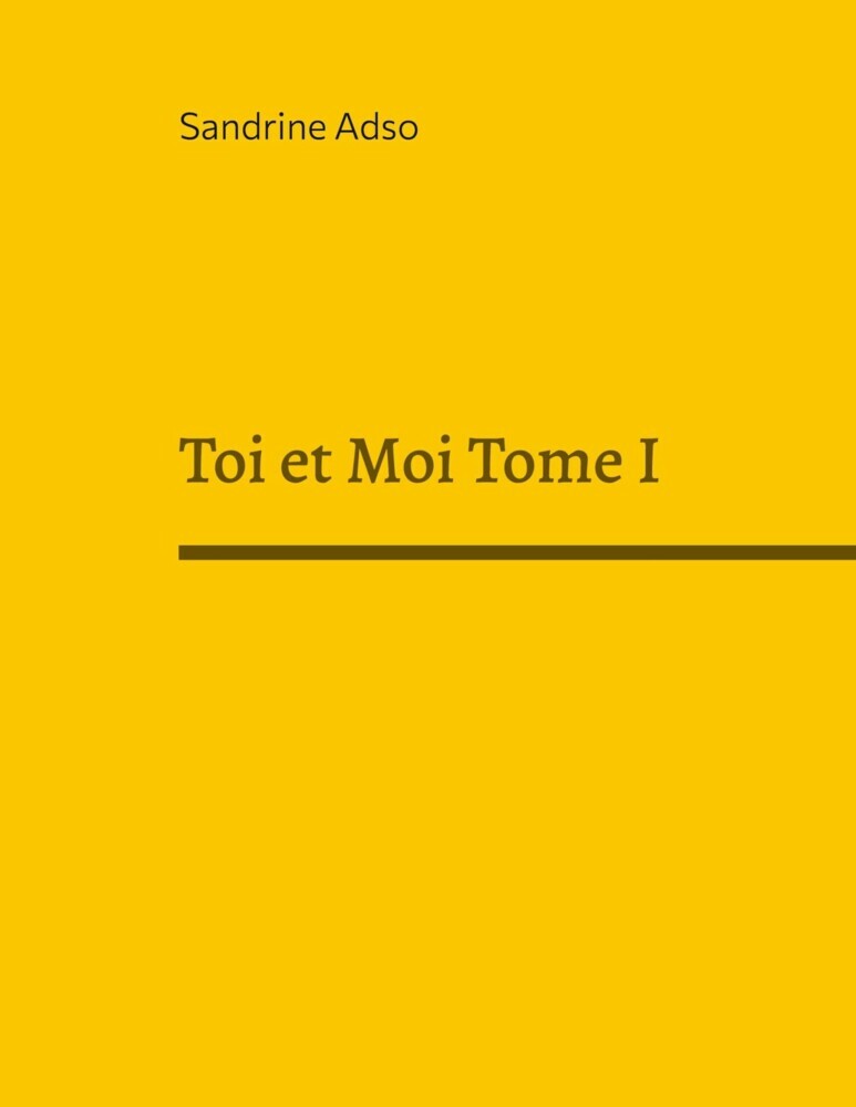 Toi et Moi Tome I main product photo