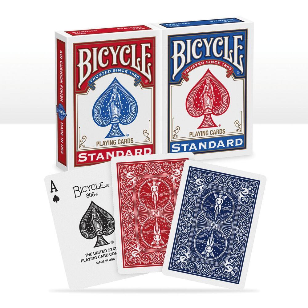 Bicycle Gold Standard 2-Pack Red & Blue main product photo