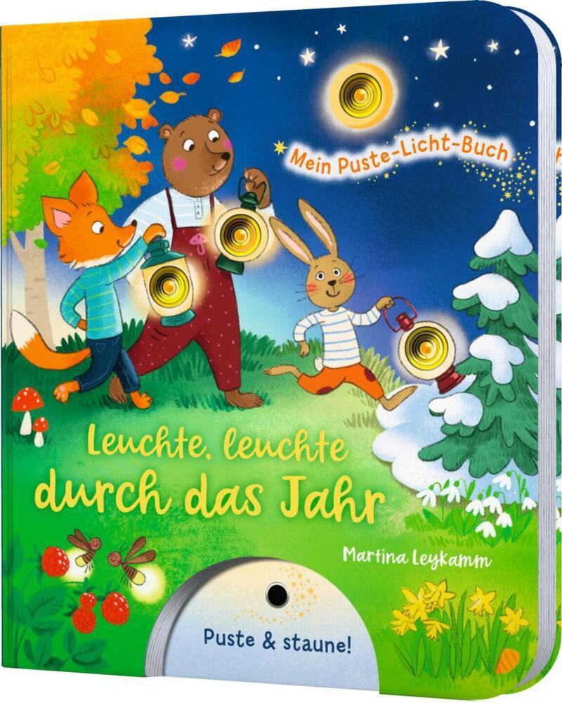Mein Puste-Licht-Buch: Leuchte, leuchte durch das Jahr main product photo
