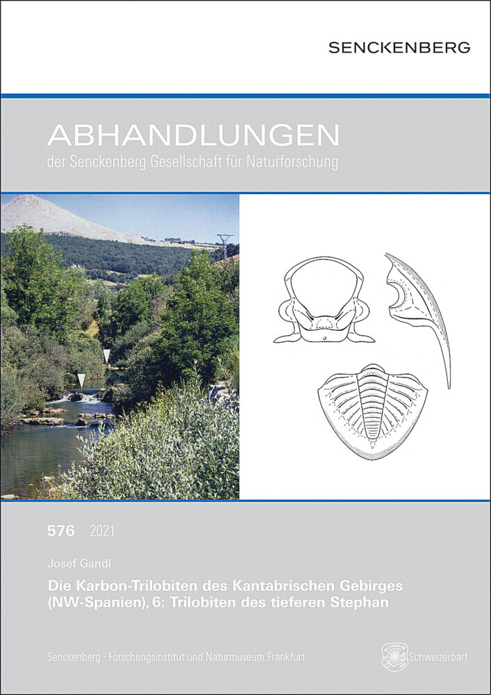 Die Karbon-Trilobiten des Kantabrischen Gebirges (NW-Spanien) main product photo