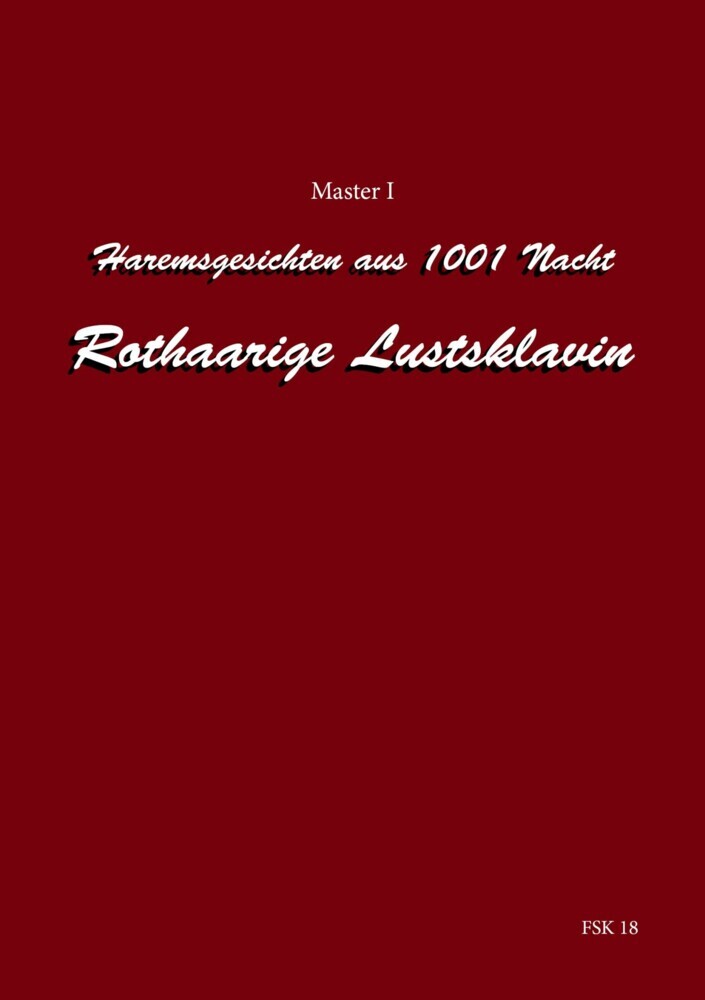 Geschichten aus 1001 Nacht - Rothaarige Lustsklavin main product photo