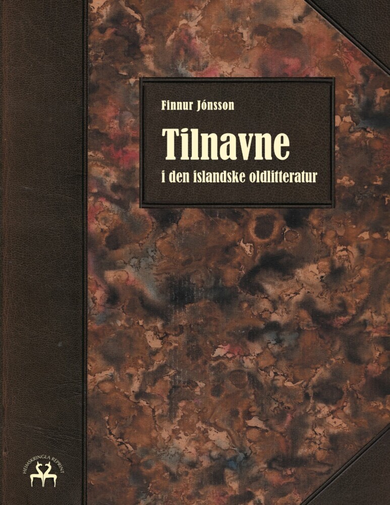 Tilnavne i den islandske oldlitteratur main product photo
