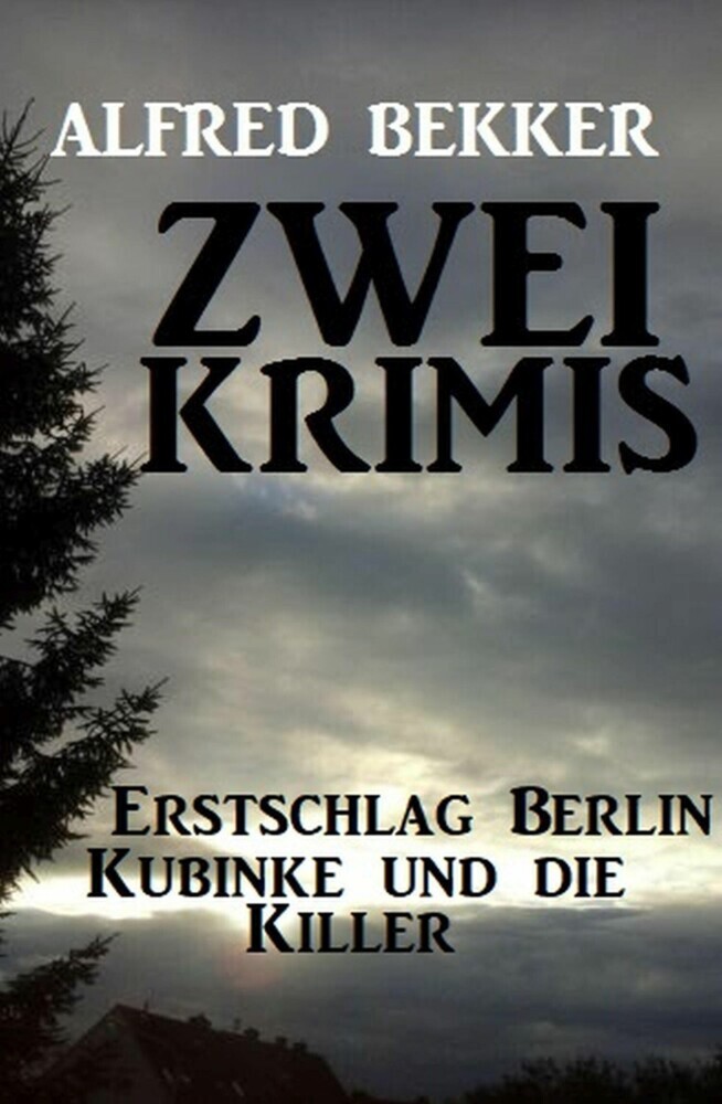 Zwei Alfred Bekker Krimis: Erstschlag Berlin. Kubinke und die Killer main product photo