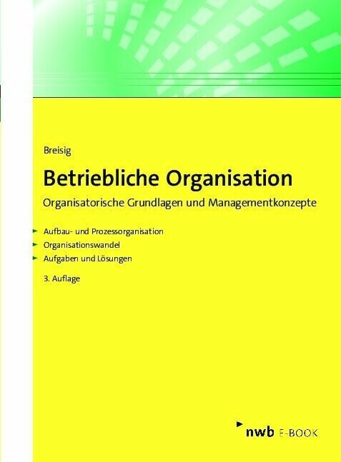 Betriebliche Organisation main product photo