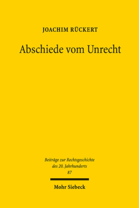 Abschiede vom Unrecht