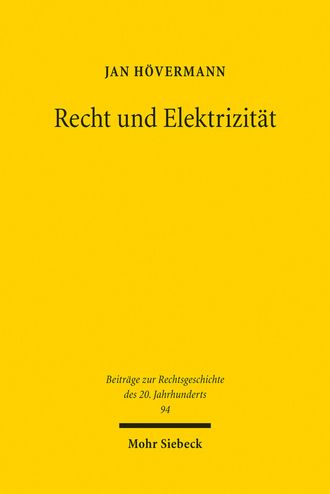Recht und Elektrizität main product photo
