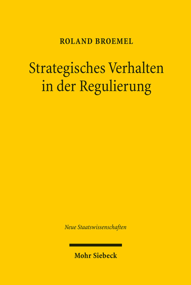 Strategisches Verhalten in der Regulierung main product photo